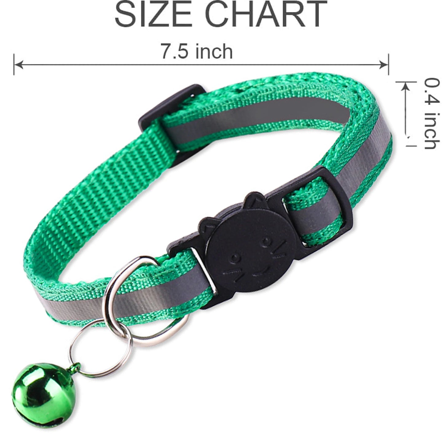 1/2 inch Airtag Cat Collar Holder, Air Tag Dog Collar Holder foe Tag, Anti-Lost Pet Collar Case Fit on Puppy 3/8" 1/2'' 5/8"