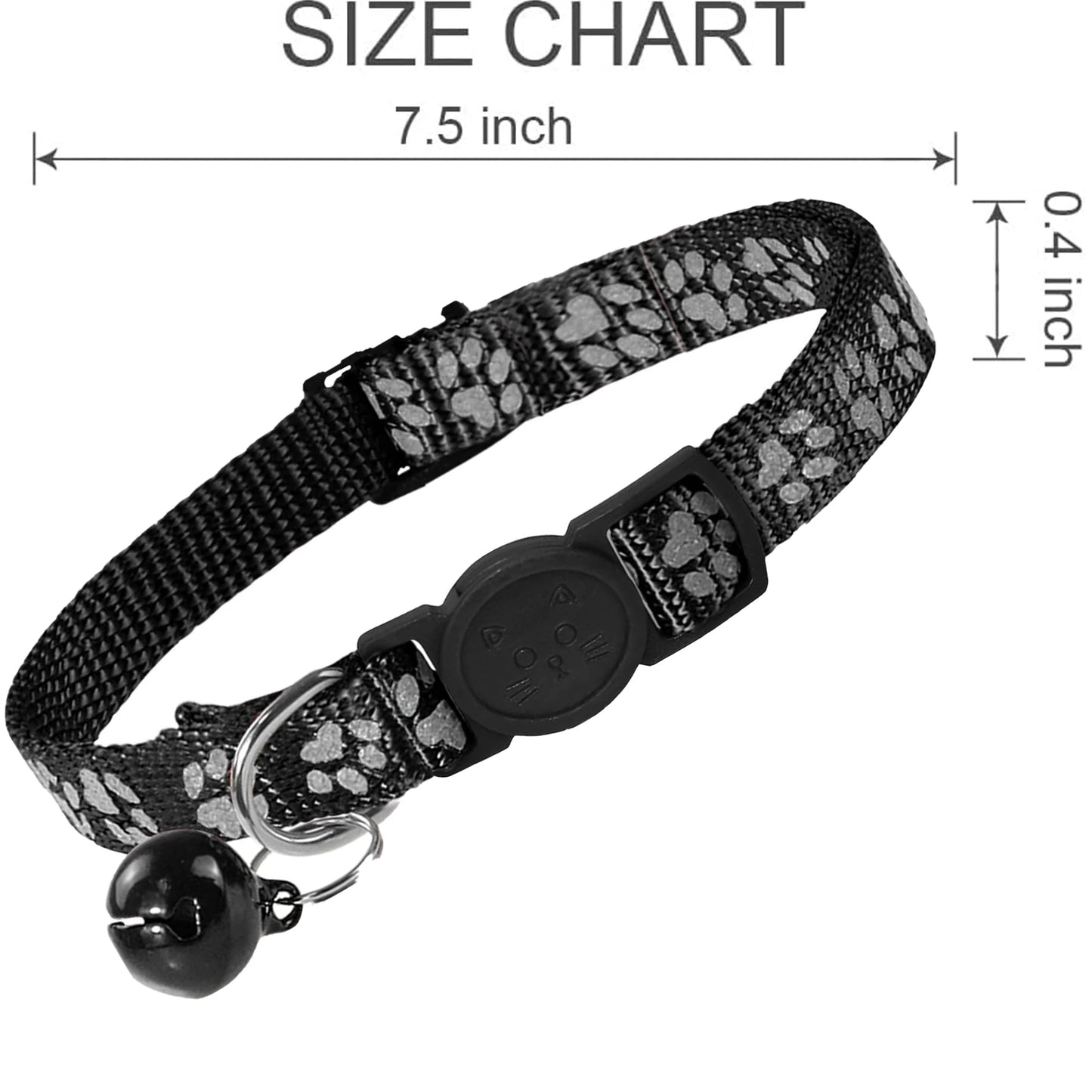 1/2 inch Airtag Cat Collar Holder, Air Tag Dog Collar Holder foe Tag, Anti-Lost Pet Collar Case Fit on Puppy  3/8" 1/2'' 5/8"