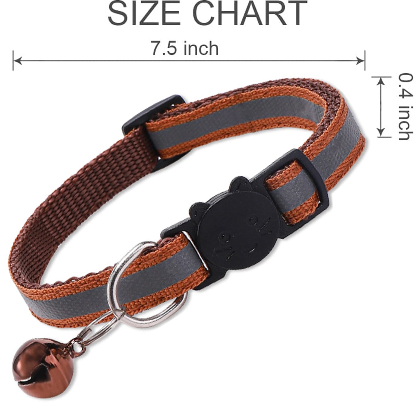 1/2 inch Airtag Cat Collar Holder, Air Tag Dog Collar Holder foe Tag, Anti-Lost Pet Collar Case Fit on Puppy  3/8" 1/2'' 5/8"