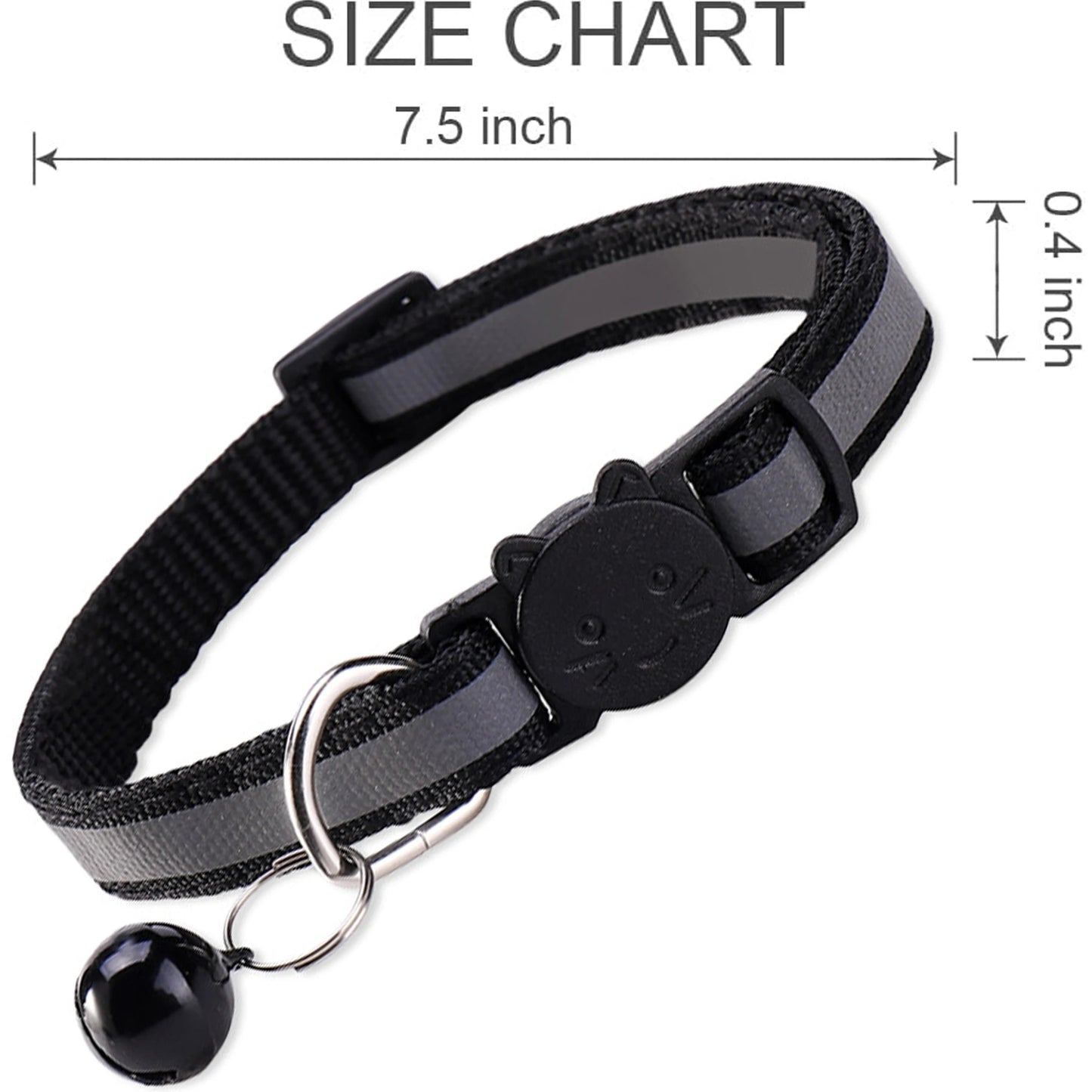 1/2 inch Airtag Cat Collar Holder, Air Tag Dog Collar Holder foe Tag, Anti-Lost Pet Collar Case Fit on Puppy  3/8" 1/2'' 5/8"