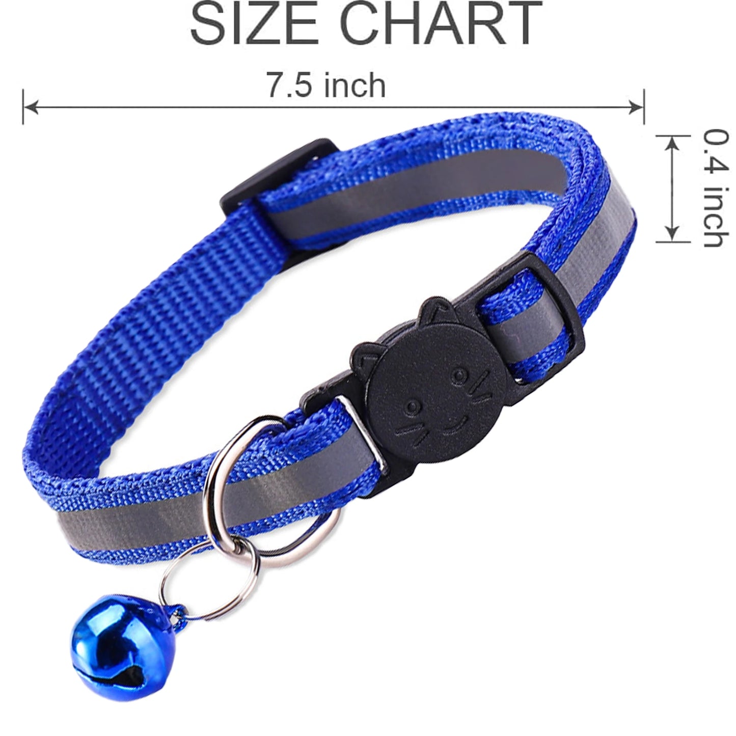 1/2 inch Airtag Cat Collar Holder, Air Tag Dog Collar Holder foe Tag, Anti-Lost Pet Collar Case Fit on Puppy  3/8" 1/2'' 5/8"