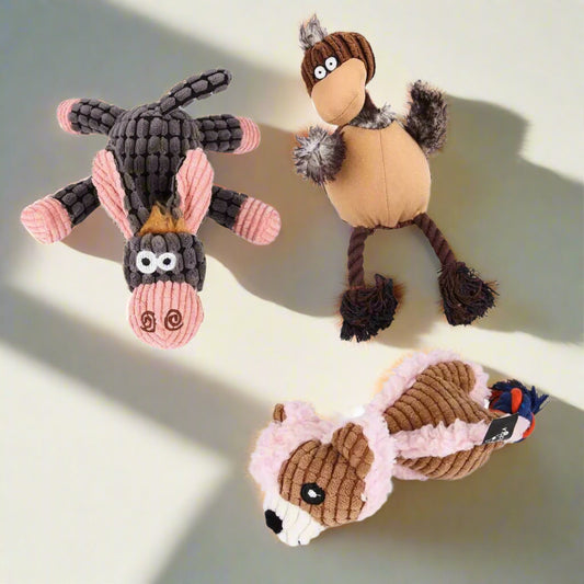 Fast Shipping 3 pack assorted Dog toys